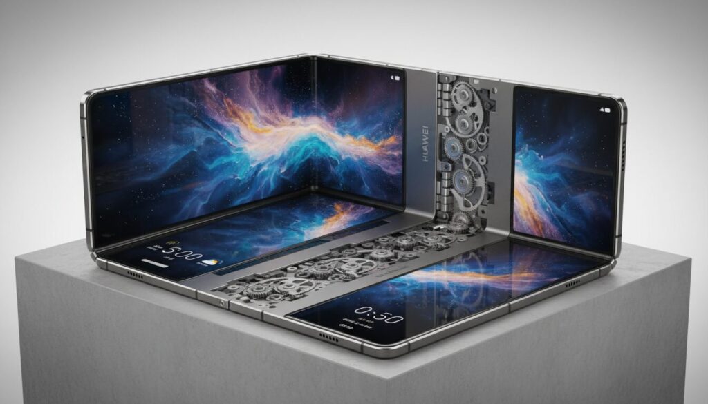 Huawei Mate XT : le smartphone pliable à triple écran qui révolutionne l’innovation mobile